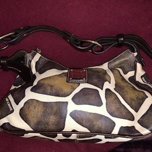 Dooney and Bourke leather giraffe hobo.
